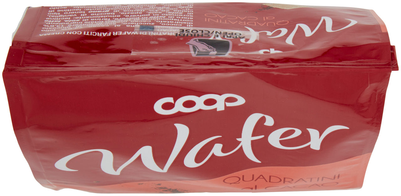 WAFER QUADRATINI CON CREMA CACAO COOP G 250 NO PALMA - Immagine 41