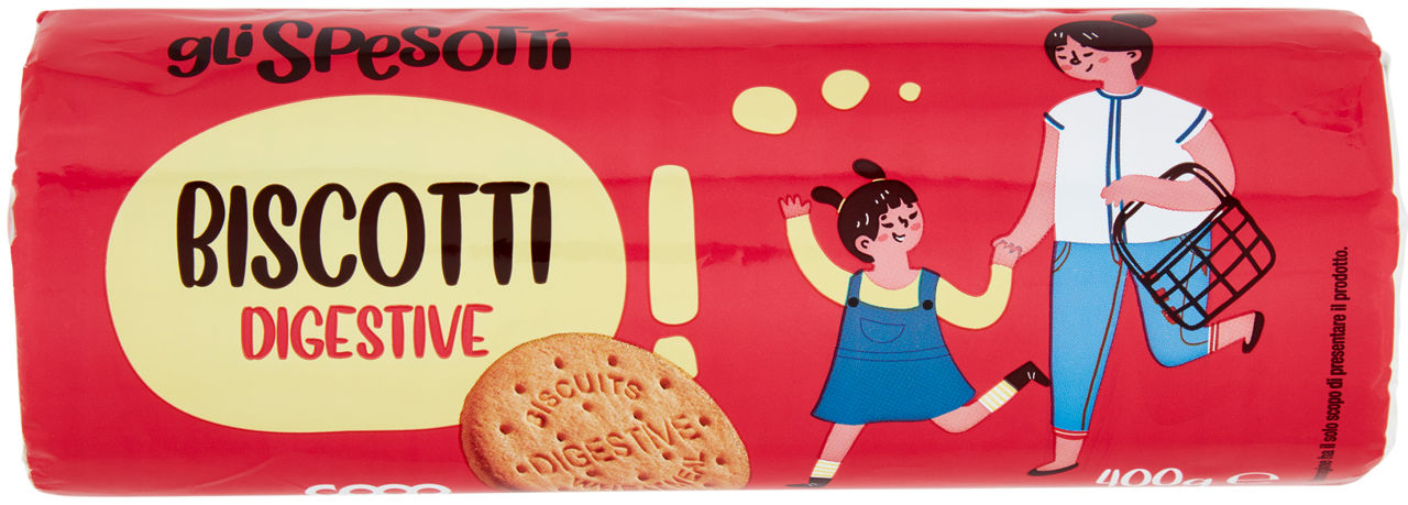 Biscotti digestive 400 gr - Immagine 01