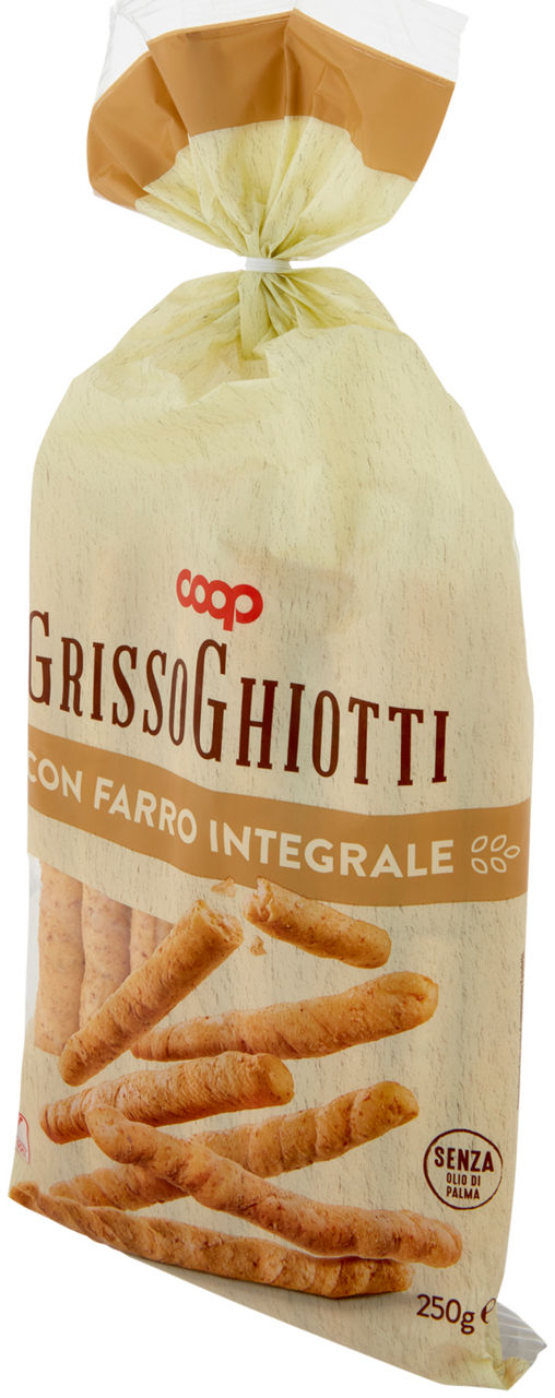 GRISSOGHIOTTI CON FARRO INTEGRALE COOP SACCHETTO G 250 - Immagine 61