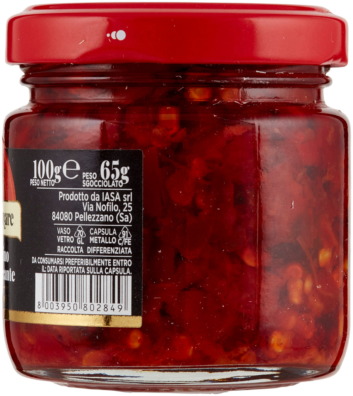 PEPERONCINO ITALIANO PICCANTE O.SEMI 90% + O.EVO10% SAPORI D'AMARE VV G 100 - Immagine 31