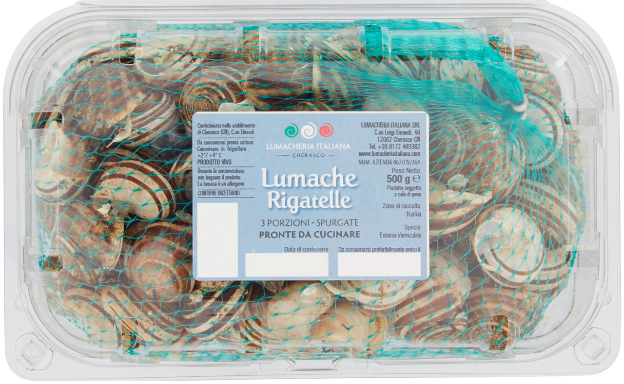 Lumache rigatelle 500 gr