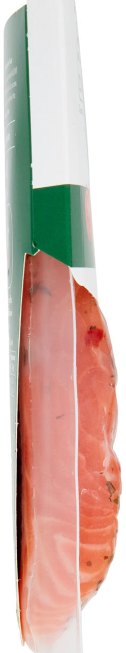 TRANCI DI SALMONE NORVEGESE MARINATO GUSTO MEDITERR INFUSIONS MOWI PF 220 G SKIN - Immagine 11