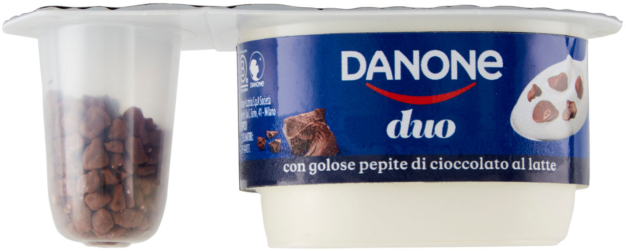 Yogurt duo bianco cremoso con pepite di cioccolato al latte 98 gr - Immagine 51