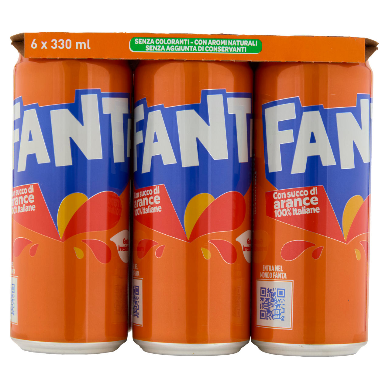 FANTA ORANGE LATTINA CLUSTER ML.330 X6 - Immagine 21