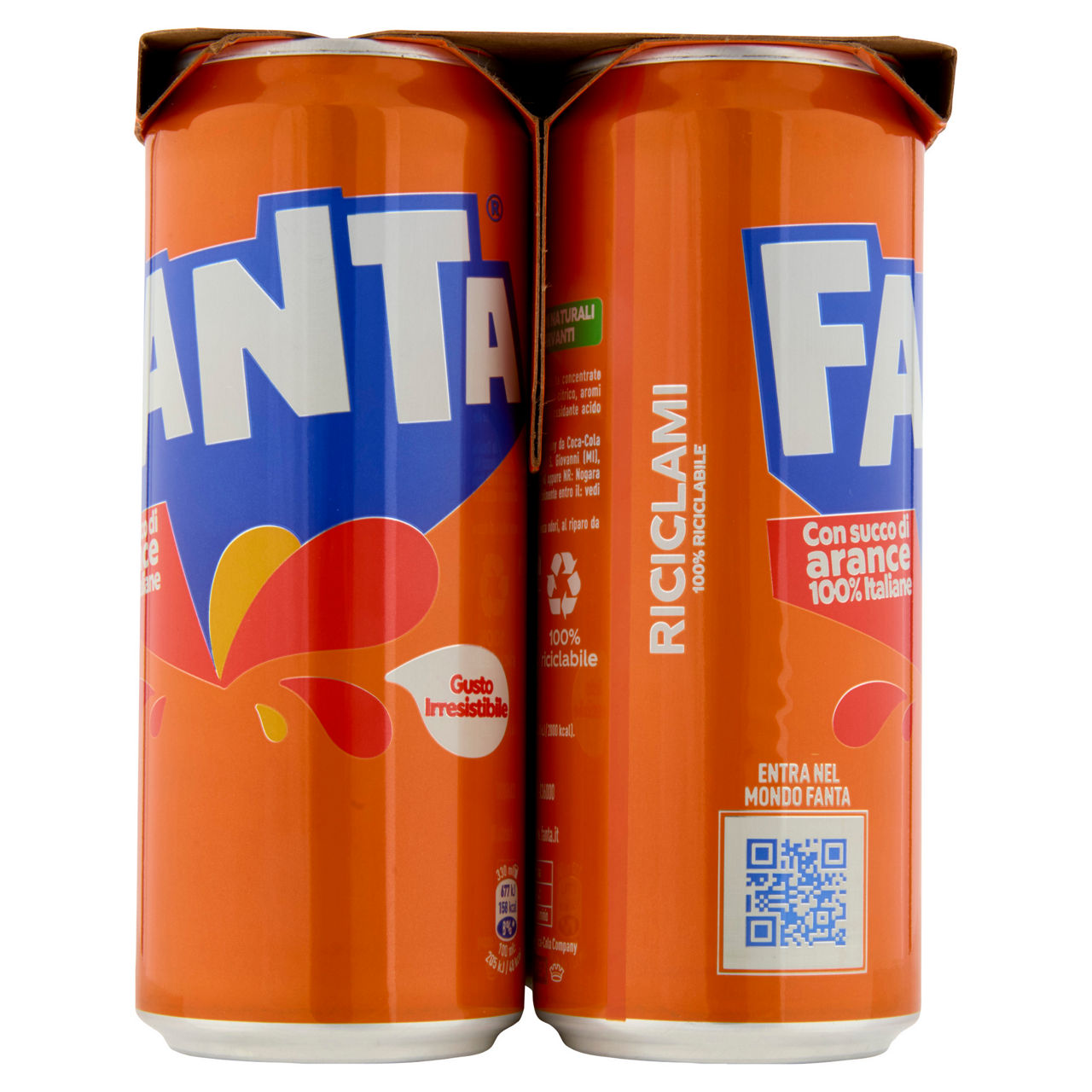 FANTA ORANGE LATTINA CLUSTER ML.330 X6 - Immagine 31