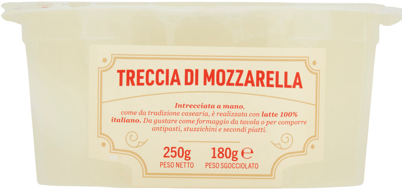 MOZZARELLA TRECCIA LE SPECIALITÀ COOP G 180 - Immagine 51