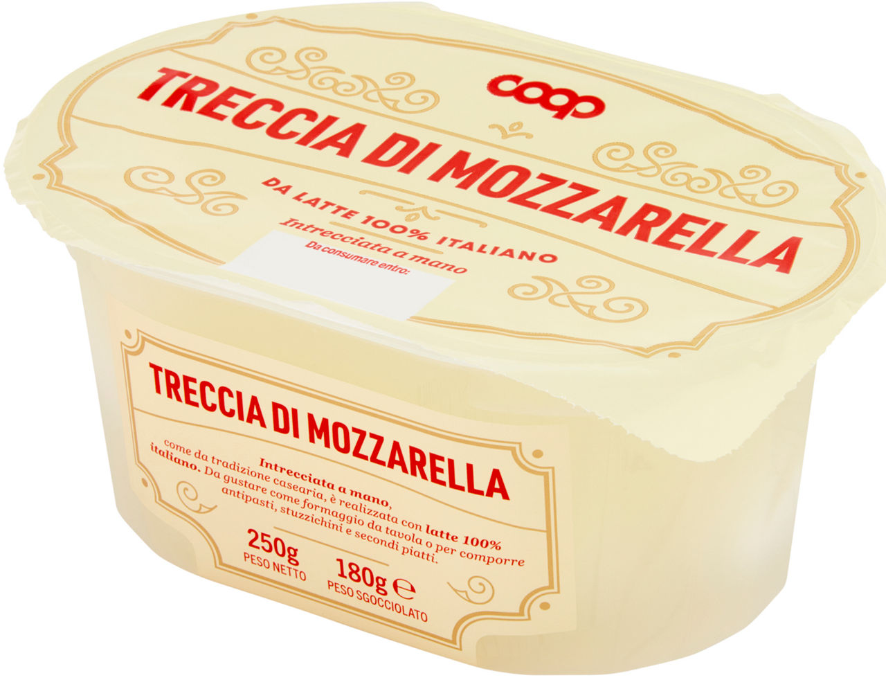 MOZZARELLA TRECCIA LE SPECIALITÀ COOP G 180 - Immagine 61