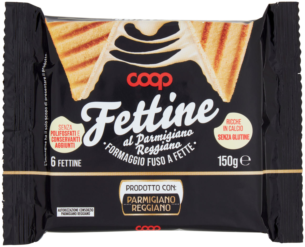 Fettine di parmigiano 150 gr