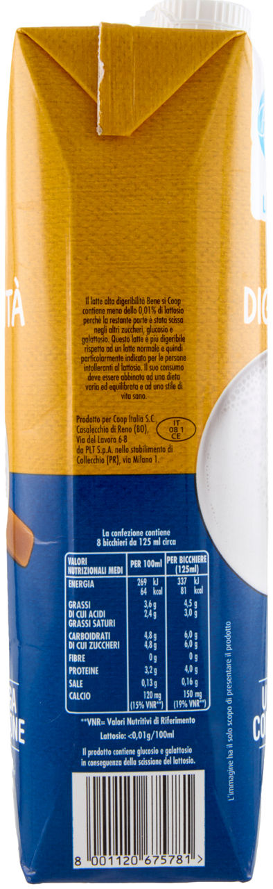 Latte intero alta digeribilità uht 1 lt - Immagine 11