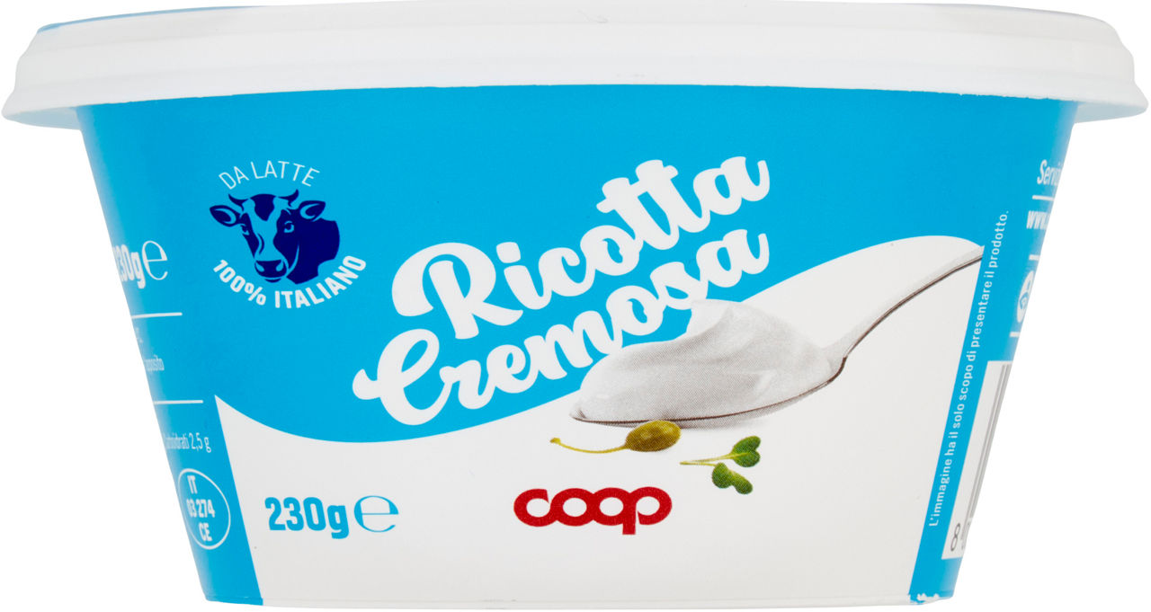 RICOTTA CREMOSA COOP G 230 - Immagine 51