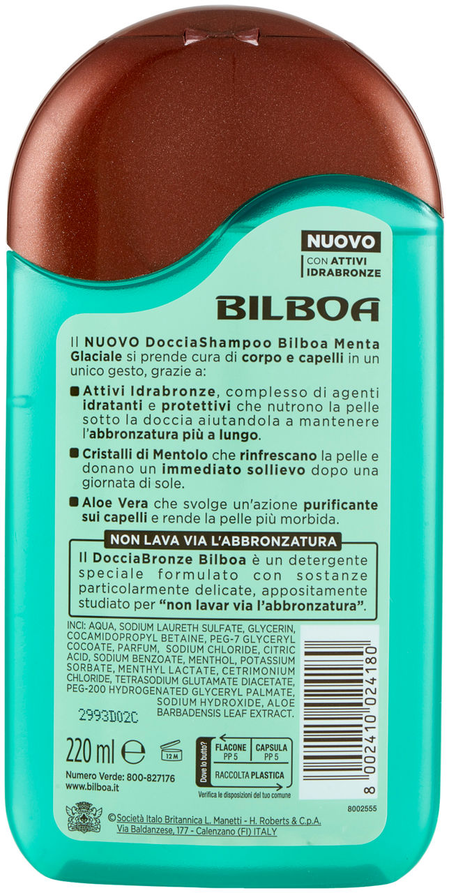 DOCCIA DOPOSOLE DOCCIABRONZE MENTA GLACIALE ML 220 - Immagine 21