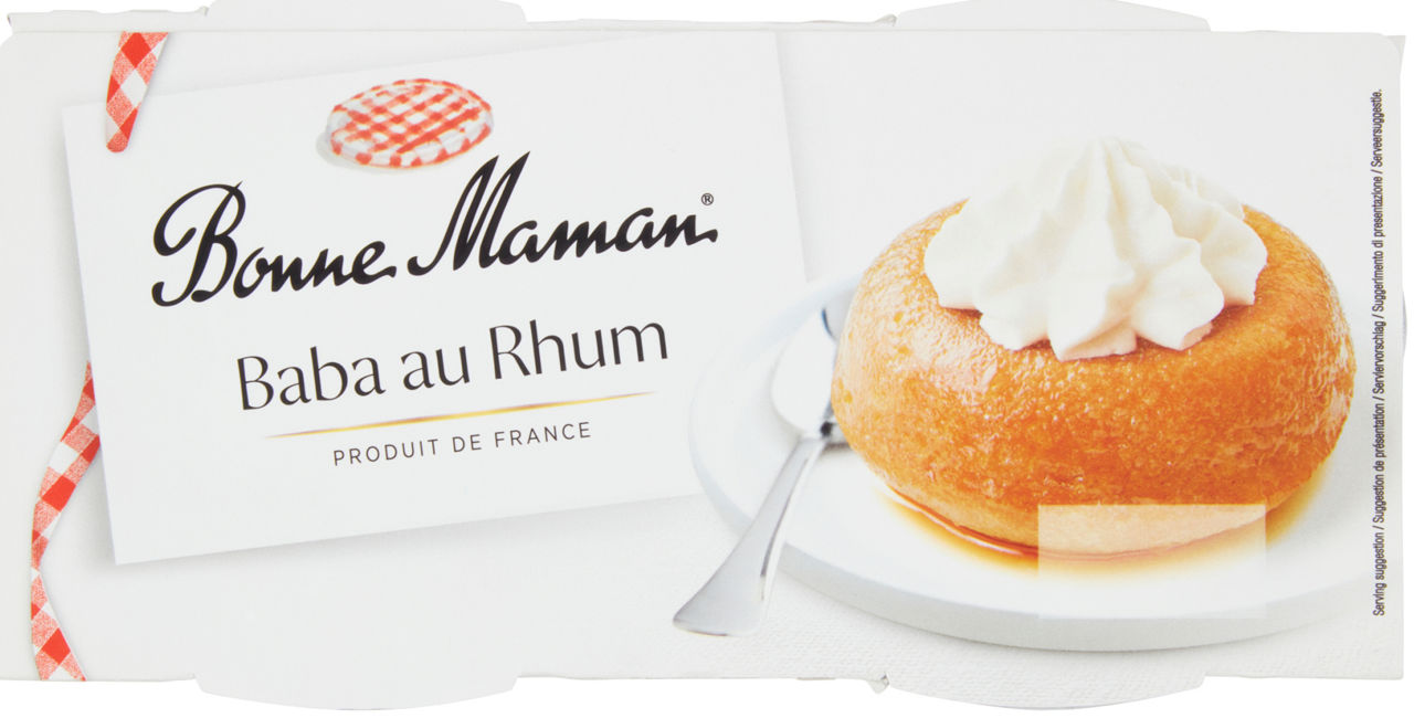 Babà al rhum 2 pz da 140 gr