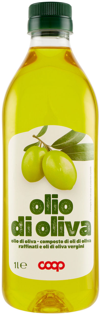 Olio di oliva pet bottiglia coop l 1
