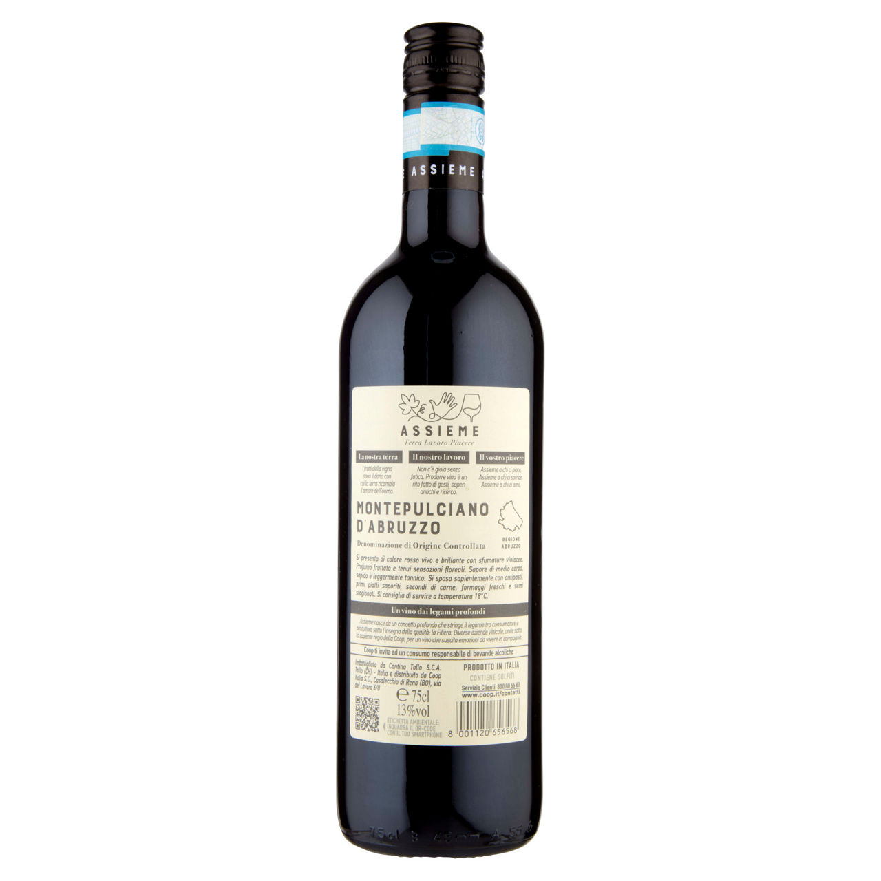 MONTEPULCIANO D'ABRUZZO DOC ASSIEME COOP ML 750 - Immagine 21