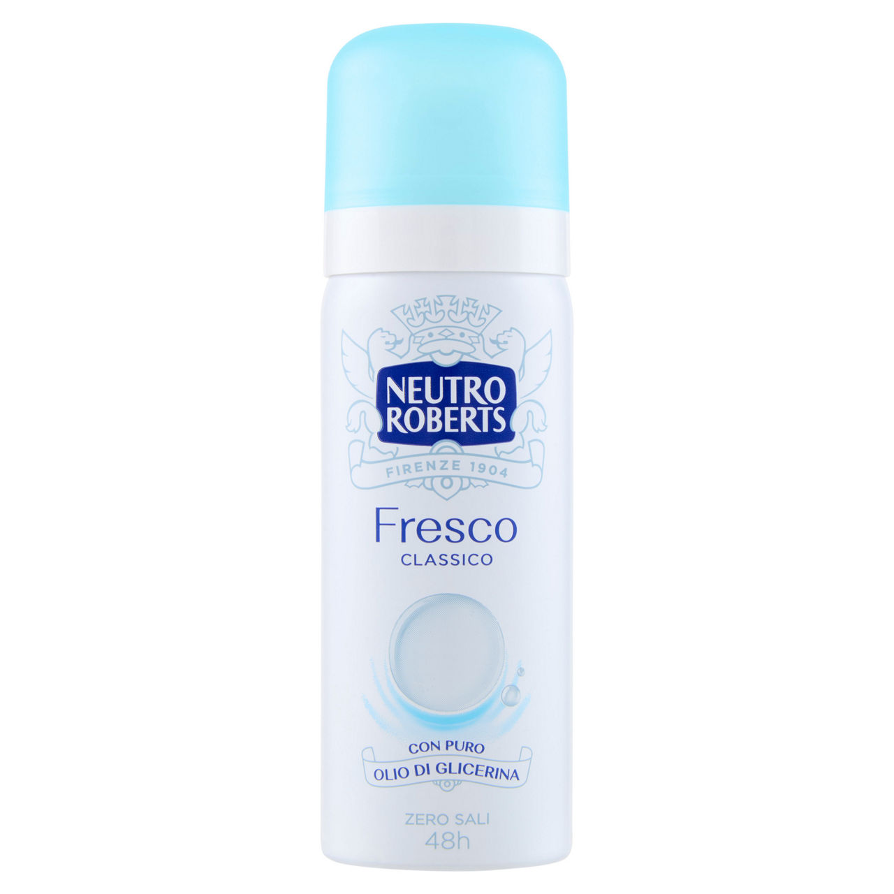 DEODORANTE SPRAY NEUTRO ROBERTS MINISIZE FRESCO BLU ML 50 - Immagine 01