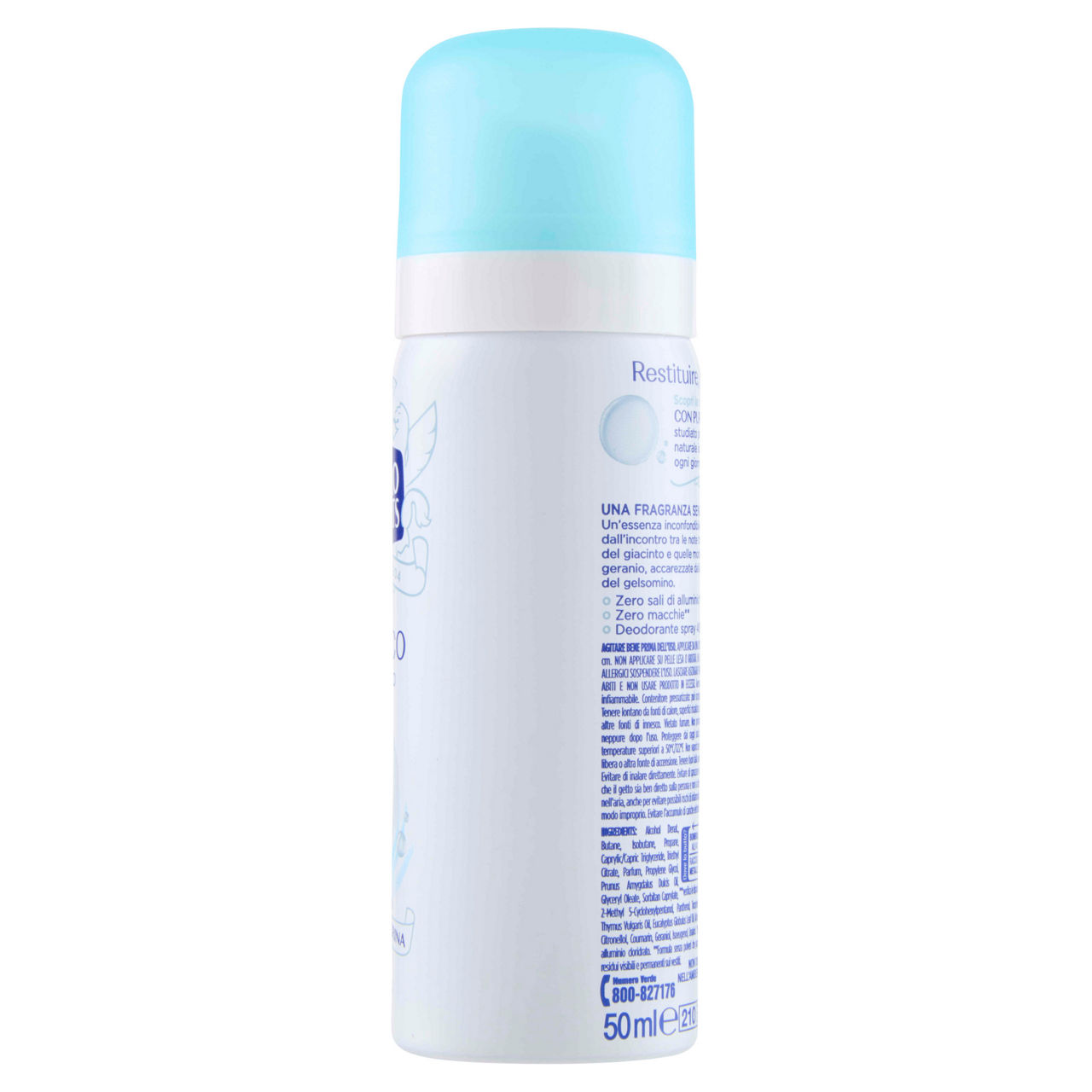 DEODORANTE SPRAY NEUTRO ROBERTS MINISIZE FRESCO BLU ML 50 - Immagine 31