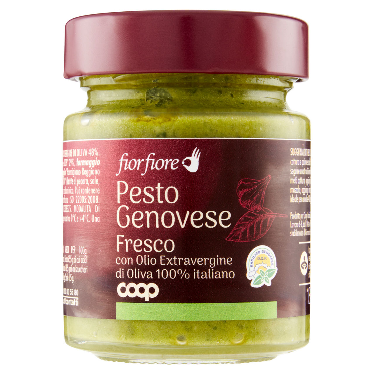 Pesto fresco genovese 130 gr - Immagine 01