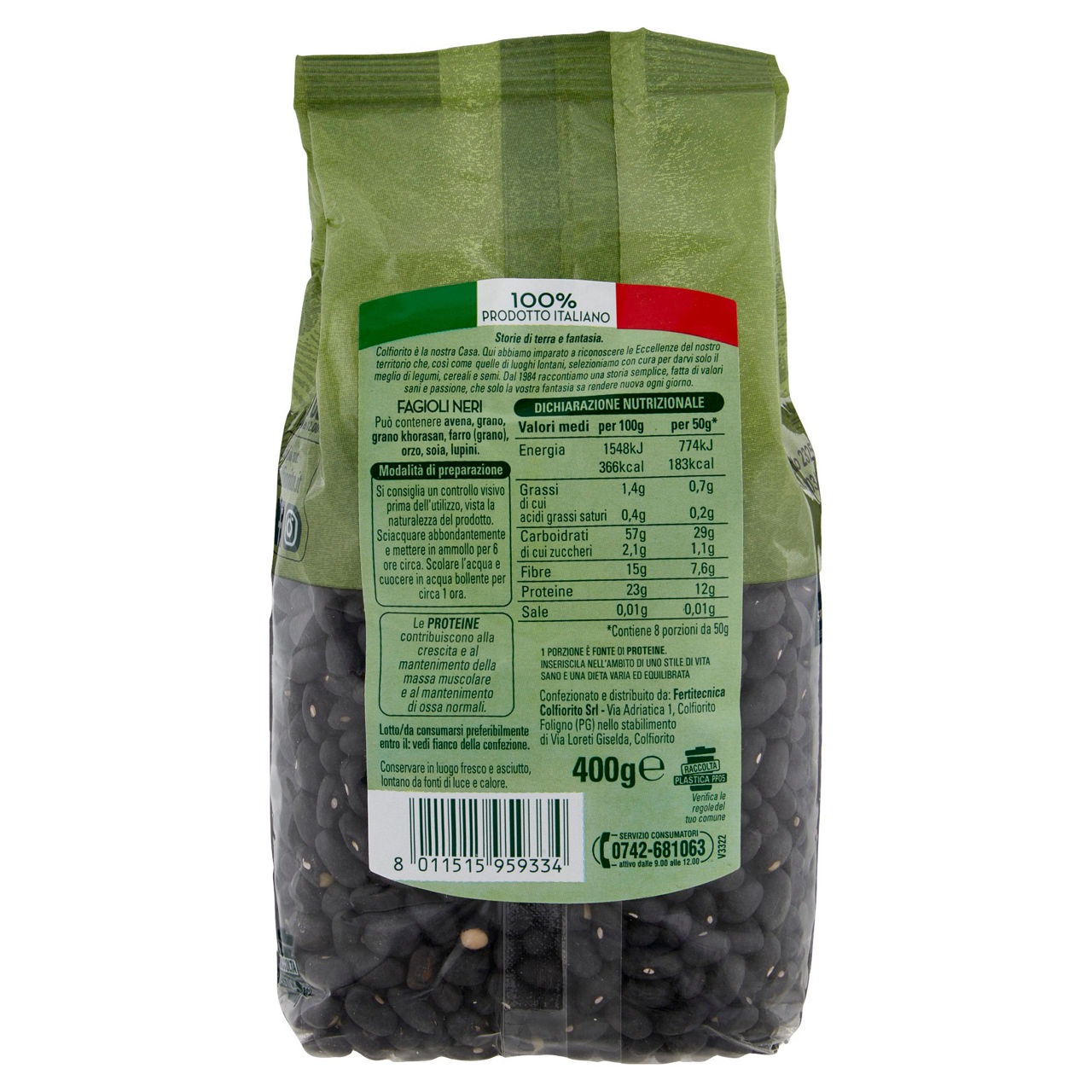 Fagioli neri 400 gr - Immagine 21