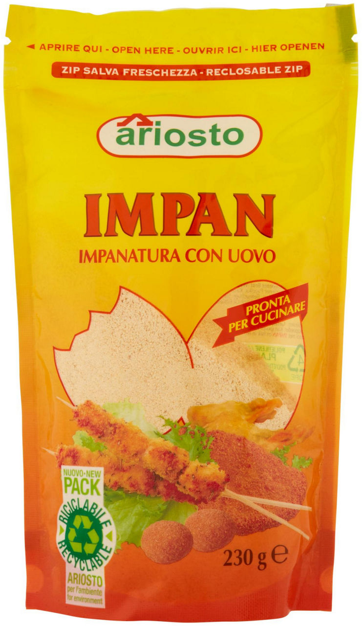 IMPANATURA CON UOVO ARIOSTO BUSTA G230 - Immagine 01