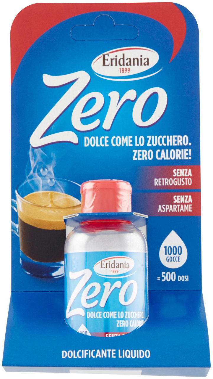 Dolcificante liquido zero eridania ml 50