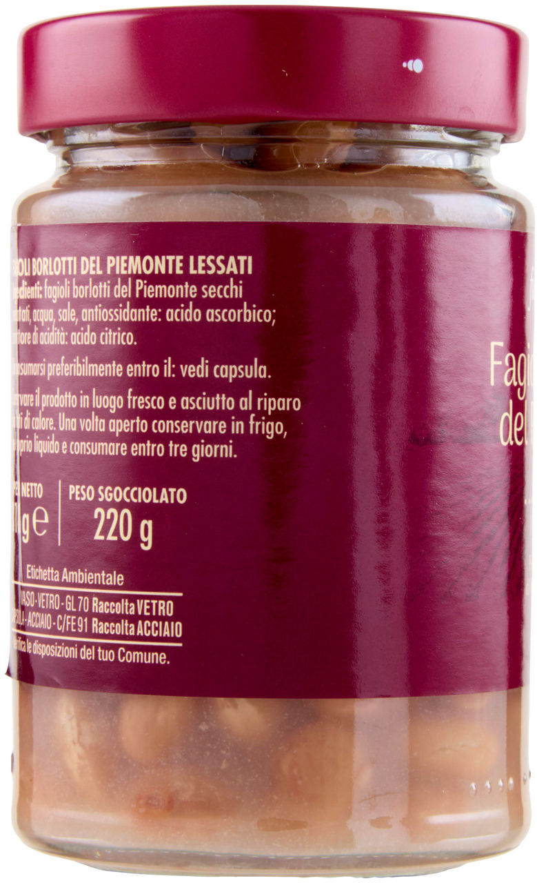 Fagioli borlotti del piemonte lessati 220 gr - Immagine 11