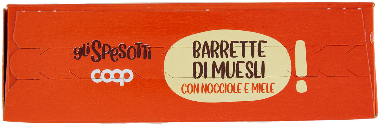 BARRETTA GLI SPESOTTI MUESLI CON NOCCIOLE E MIELE 8 PEZZI G200 - Immagine 41