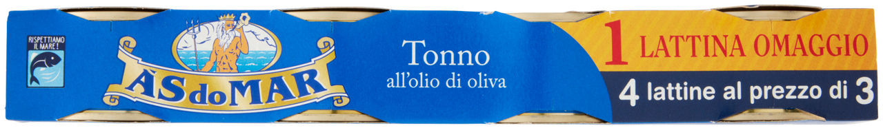 TONNO OLIO D'OLIVA + OMAGGIO ASDOMAR 70G X 3 G 210 - Immagine 51