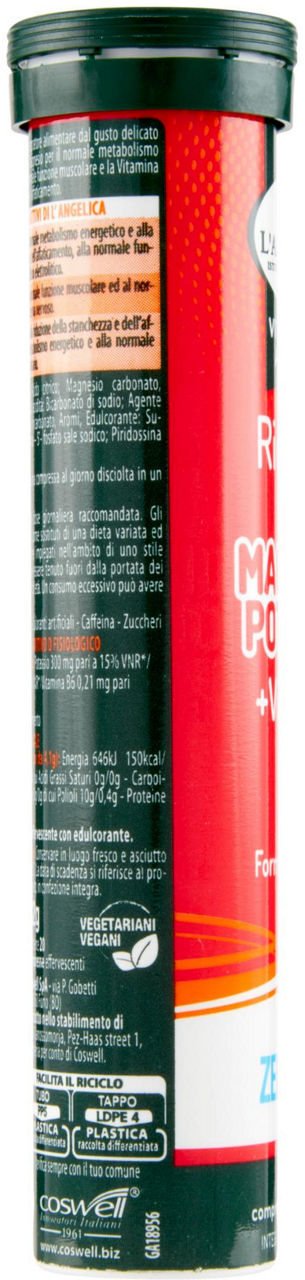 L'ANGELICA HF INTEGRATORE MAGNESIO E POTASSIO EFFERVESCENTE 20 CRP G82 - Immagine 11