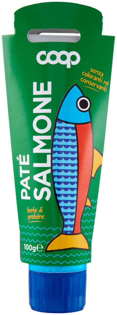 Pate' di salmone spalmabile coop g 100