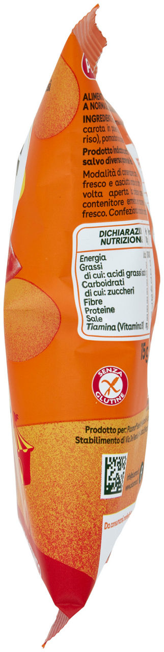 SNACK PAFF DEI BAMBINI  CAROTA E POMODORO PLASMON G 15 - Immagine 31