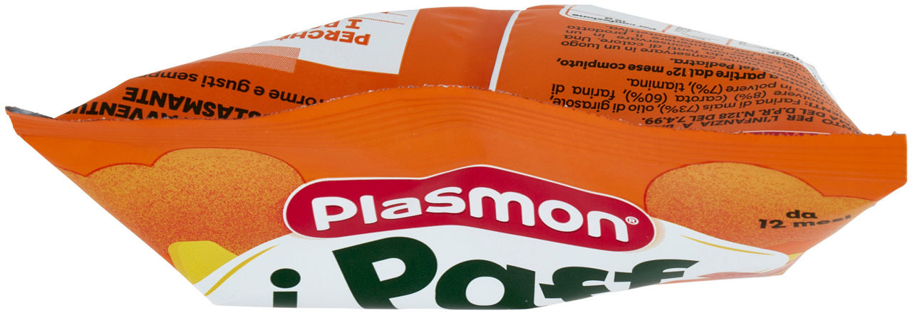 SNACK PAFF DEI BAMBINI  CAROTA E POMODORO PLASMON G 15 - Immagine 41