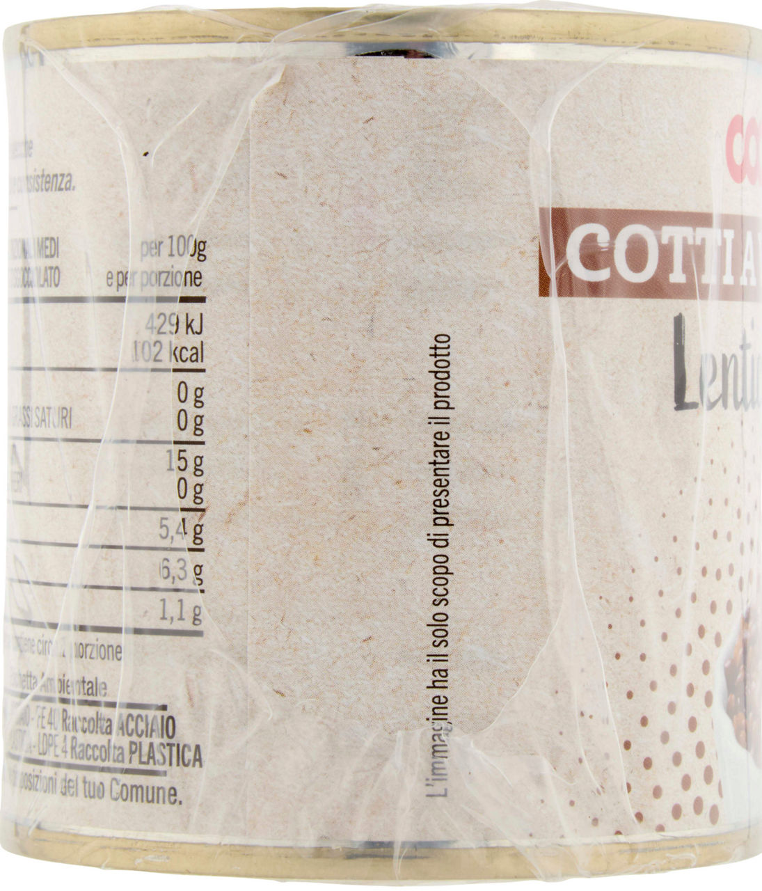 LENTICCHIE COTTE AL VAPORE COOP CLUSTER LATTINA 150X3 G - Immagine 11