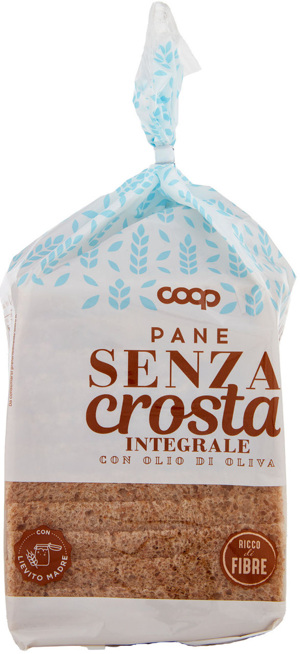 PANE SENZA CROSTA INTEGRALE COOP G 400 - Immagine 11