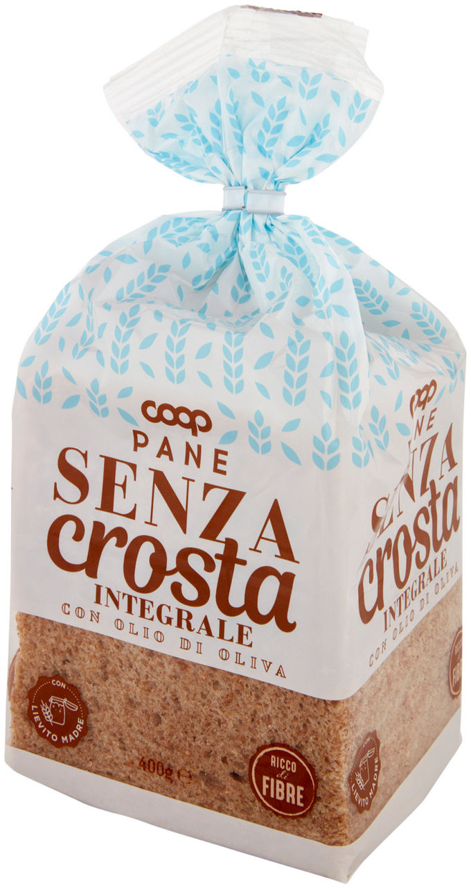 PANE SENZA CROSTA INTEGRALE COOP G 400 - Immagine 61