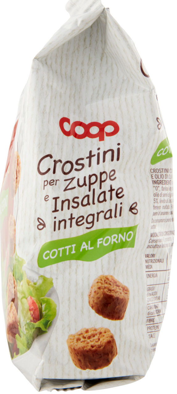 CROSTINI PER ZUPPE E INSALATE INTEGRALI SACCHETTO COOP G 200 - Immagine 31