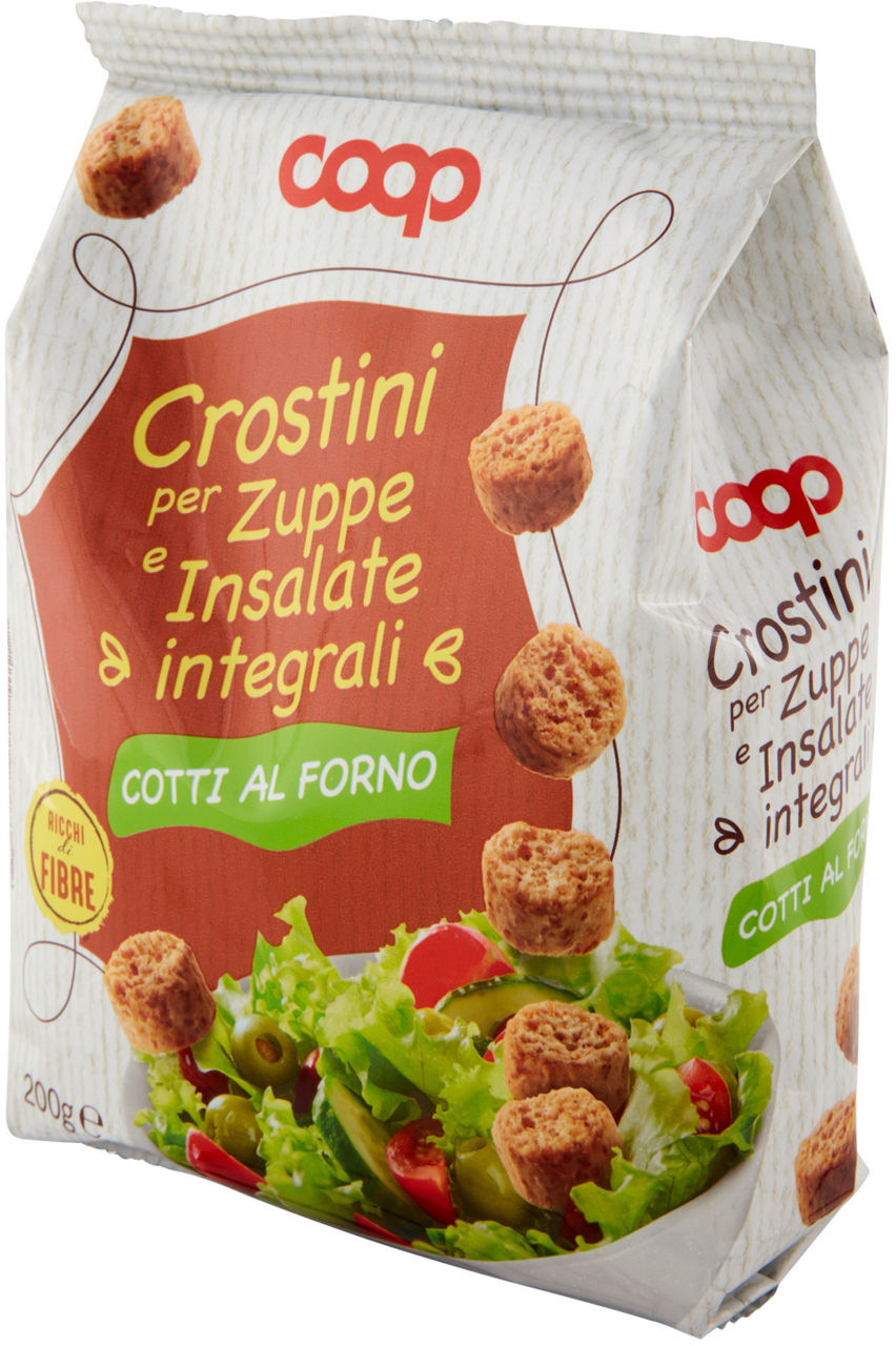 CROSTINI PER ZUPPE E INSALATE INTEGRALI SACCHETTO COOP G 200 - Immagine 61