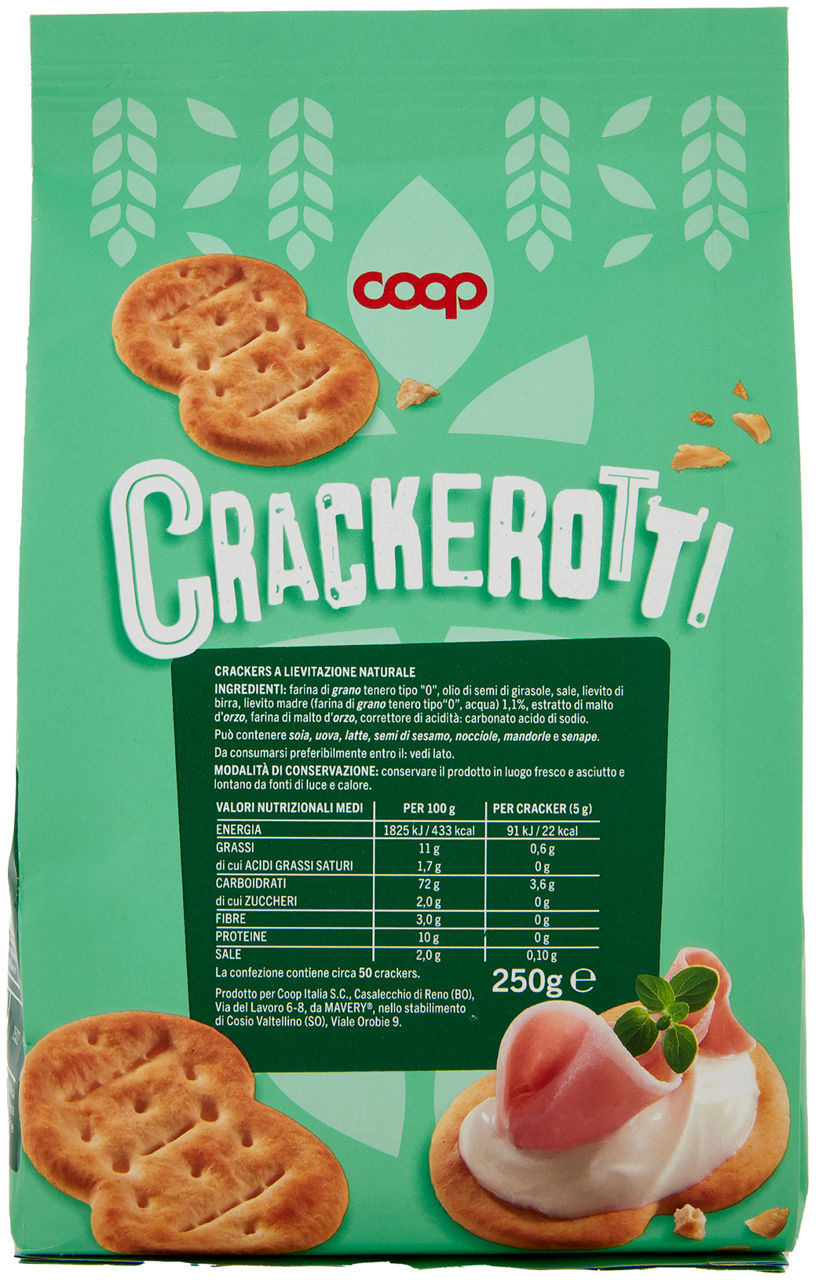 PANETTI CROCCANTI CRACKEROTTI COOP G250 - Immagine 21