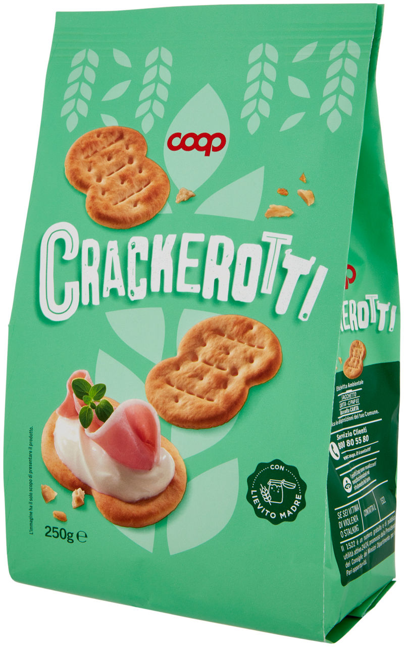 PANETTI CROCCANTI CRACKEROTTI COOP G250 - Immagine 61