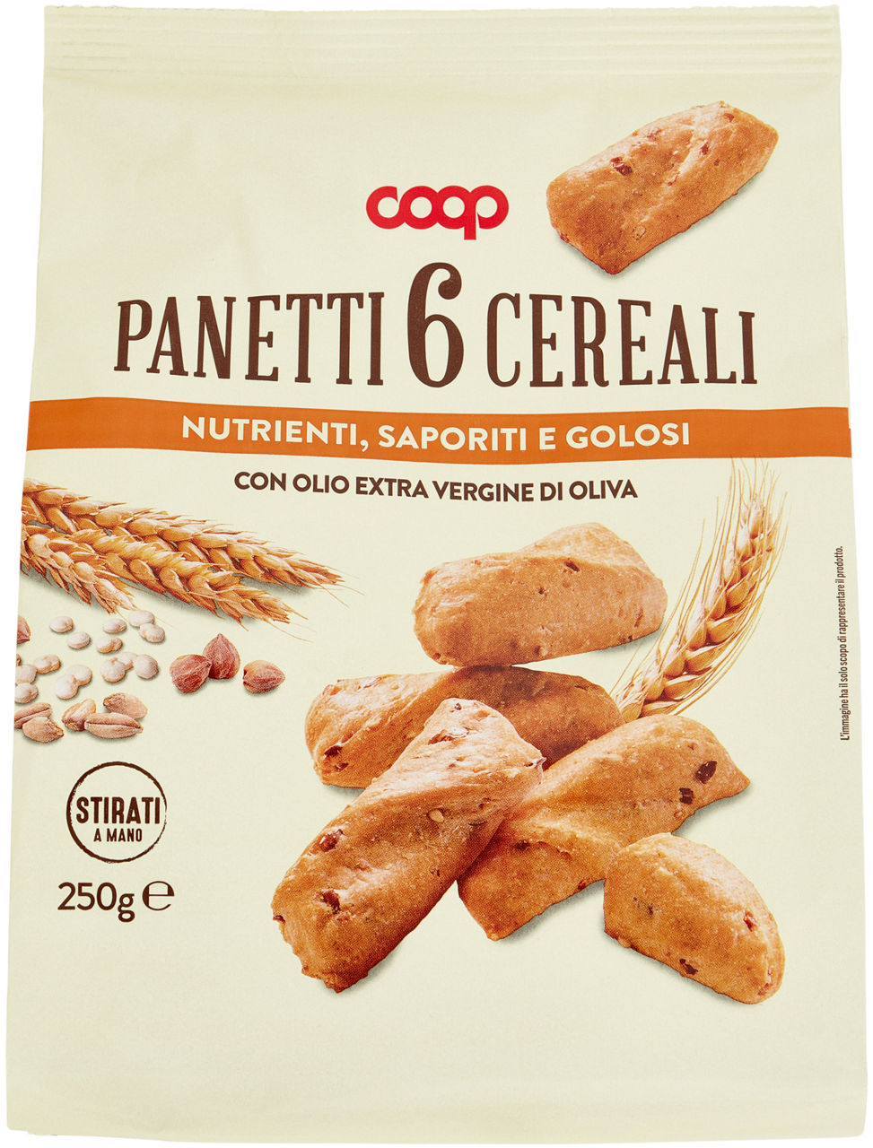 Panetti 6 cereali coop g250