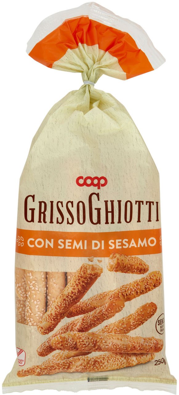 Grissoghiotti con semi di sesamo coop g 250