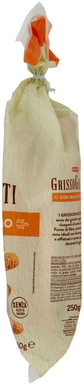 GRISSOGHIOTTI CON SEMI DI SESAMO COOP G 250 - Immagine 31