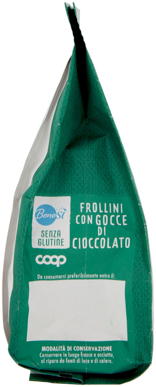 FROLLINO GOCCE DI CIOCCOLATO S/GLUTINE S/LATTOSIO BENESÌ COOP G250 - Immagine 11