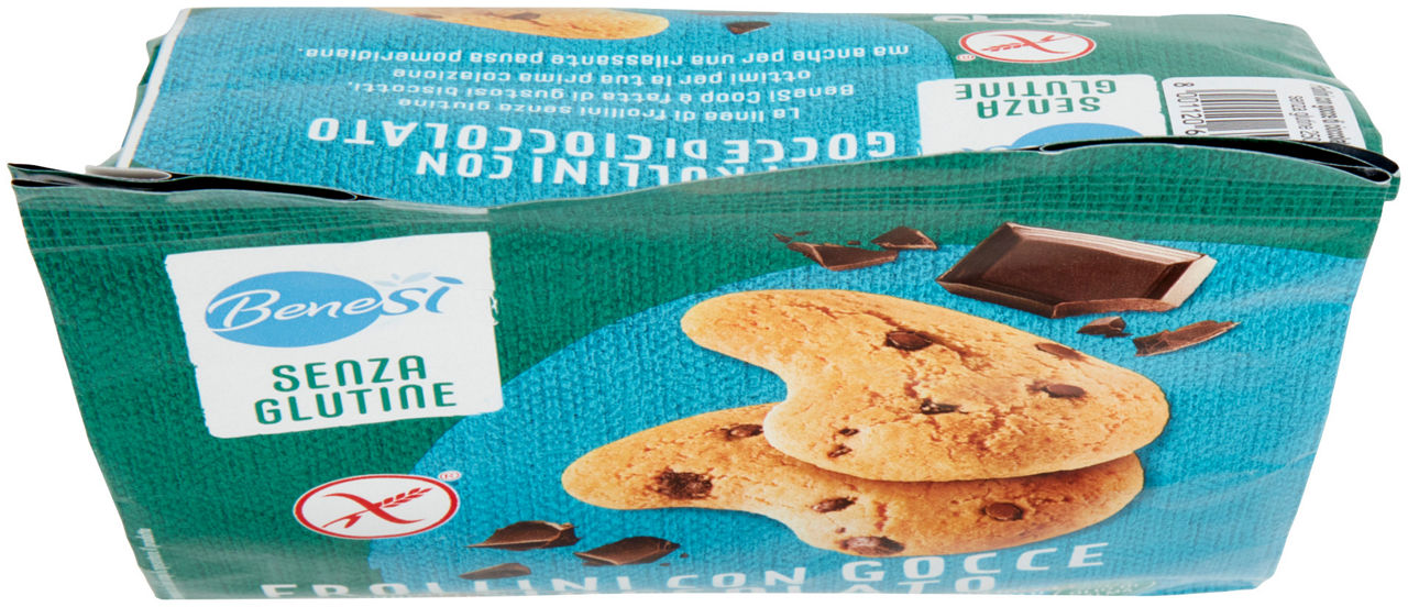 FROLLINO GOCCE DI CIOCCOLATO S/GLUTINE S/LATTOSIO BENESÌ COOP G250 - Immagine 41