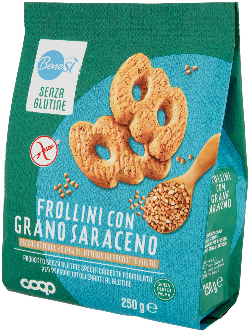 FROLLINO CON GRANO SARACENO S/GLUITINE S/LATTOSIO BENESÌ COOP G250 - Immagine 61