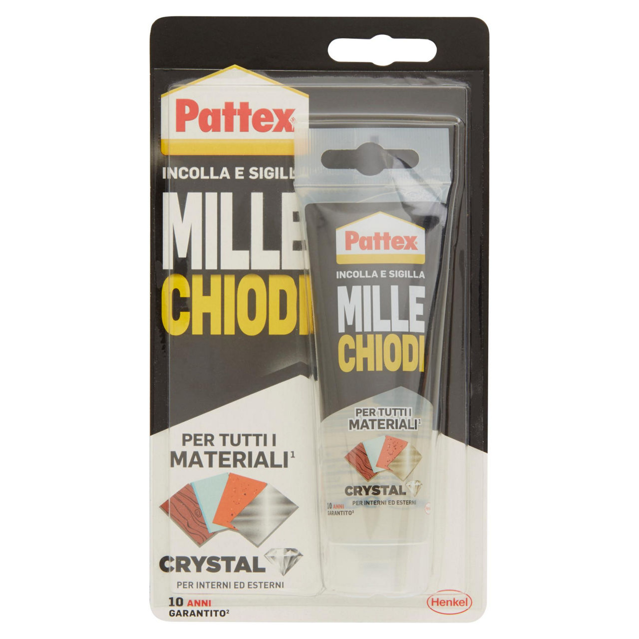 PATTEX MILLECHIODI CRYSTAL 90G - Immagine 01