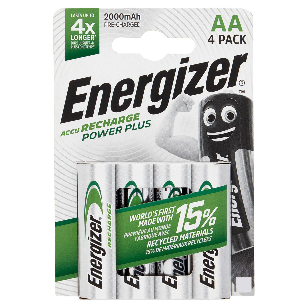 Energizer power plus aa bp4 precar. 2000