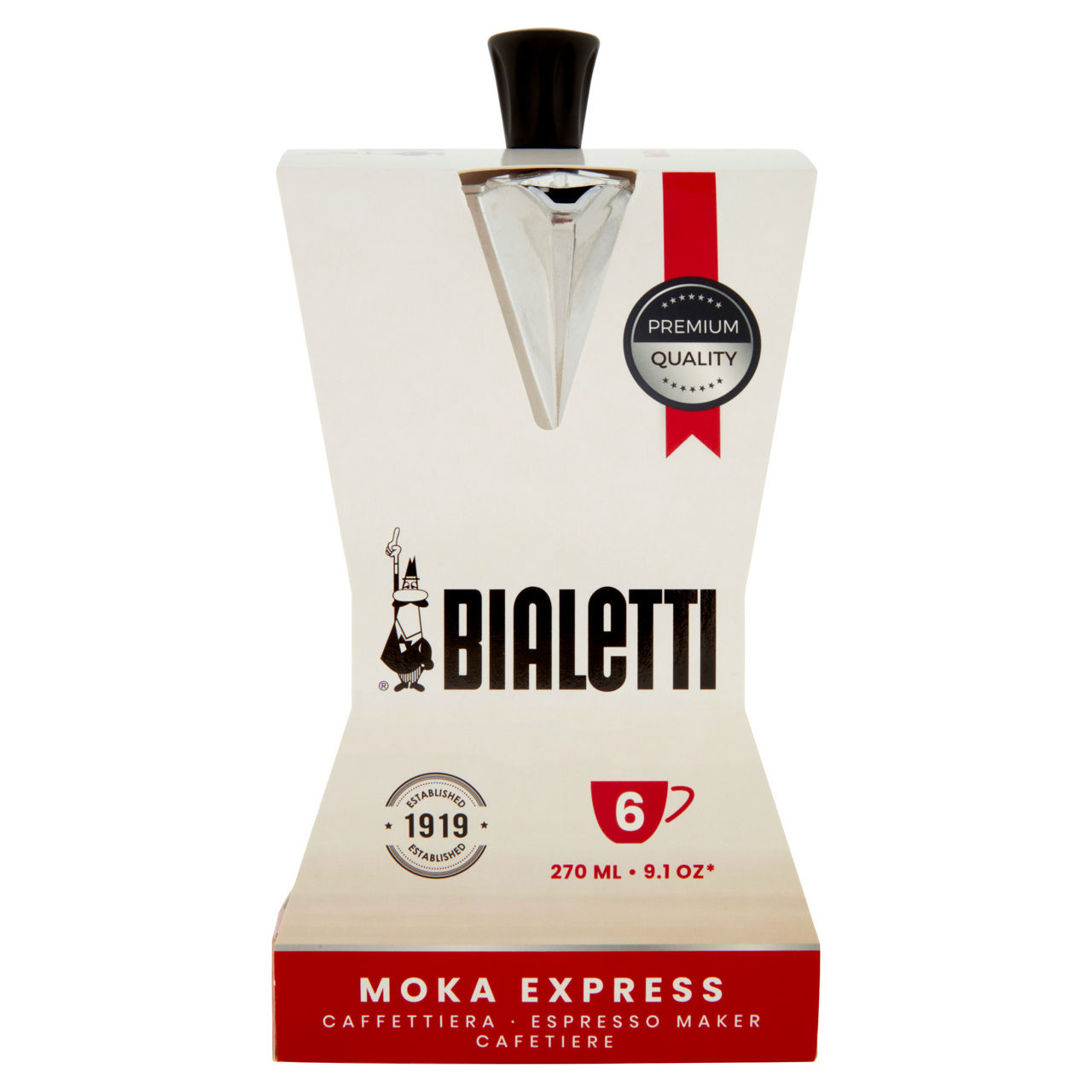 Moka express 6 tz oceana bialetti