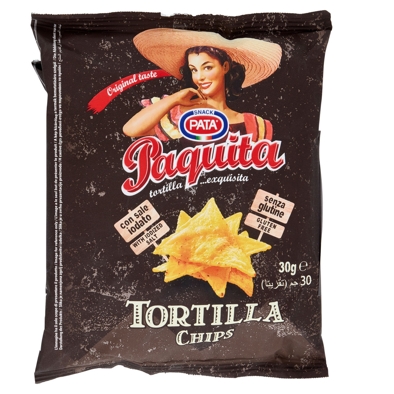 Tortilla con sale iodato 5 pz x 30 gr