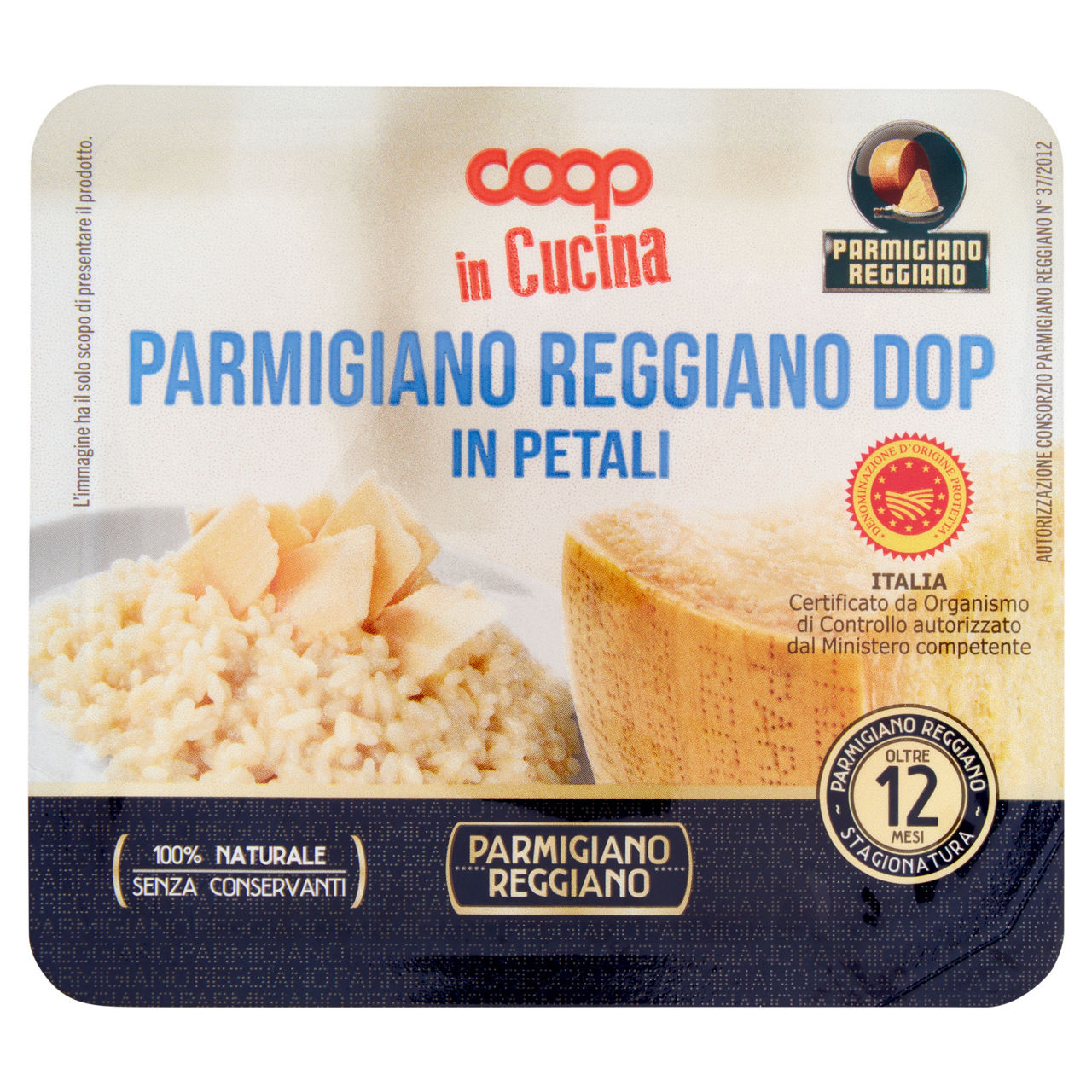 Parmigiano reggiano dop in petali 100 gr - Immagine 01