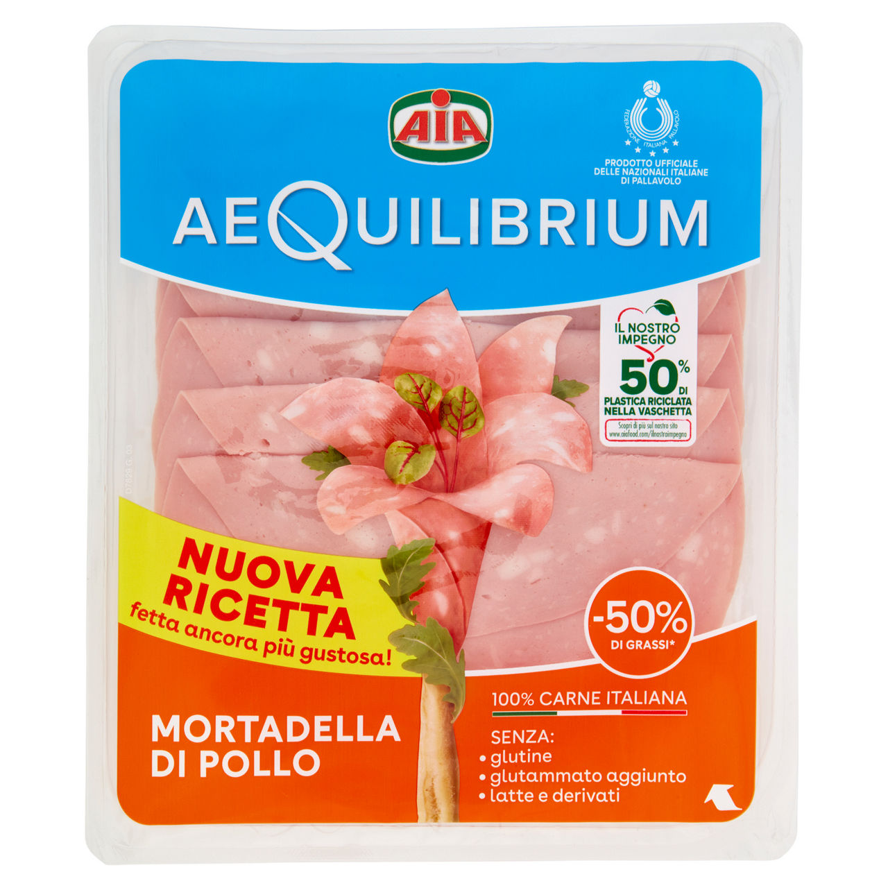 MORTADELLA DI POLLO AEQUILIBRIUM  G 130 - Immagine 01